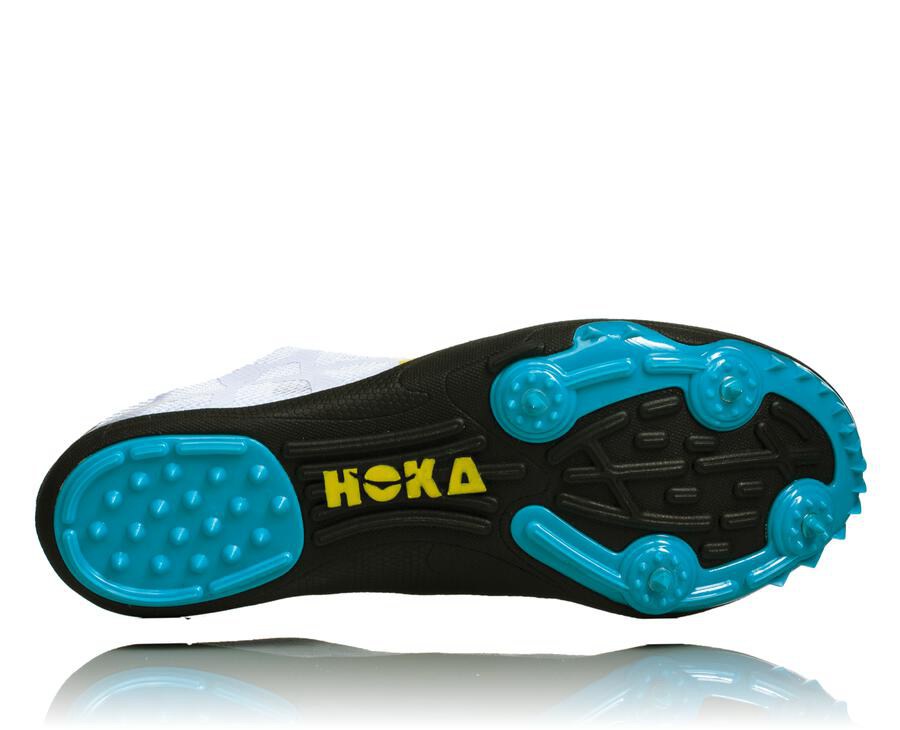 Hoka One One Çivili Koşu Ayakkabısı Kadın Beyaz - Rocket X - VT2156408